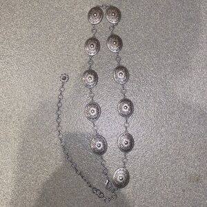 Silver Concho Belt